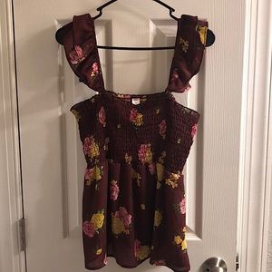 Off the shoulder blouse